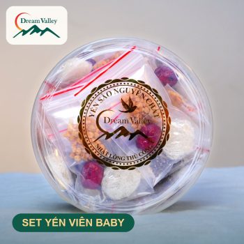 Set yến viên Baby – Hộp 10 túi mix sẵn